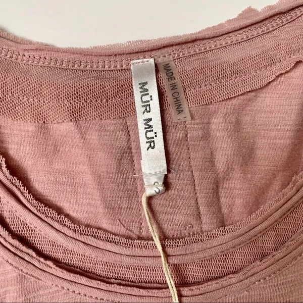 Mur Mur Monoreno Boutique Pink Long Sleeve Tee - Image 12