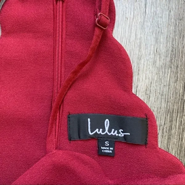 Lulu's Wine Red Endlessly Endearing Cocktail Dress - Image 9