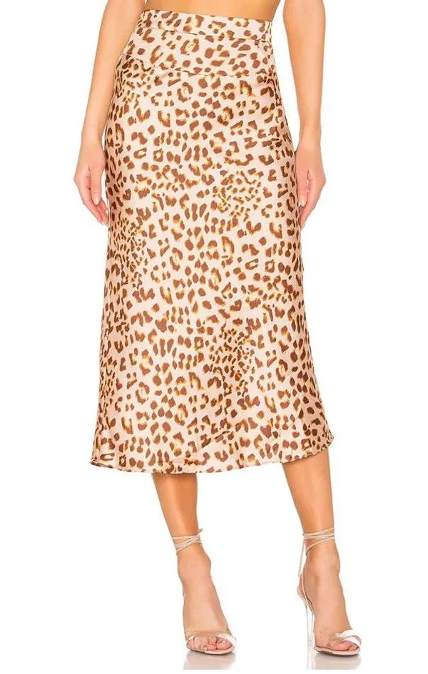 Leopard Midi Skirt - Image 3