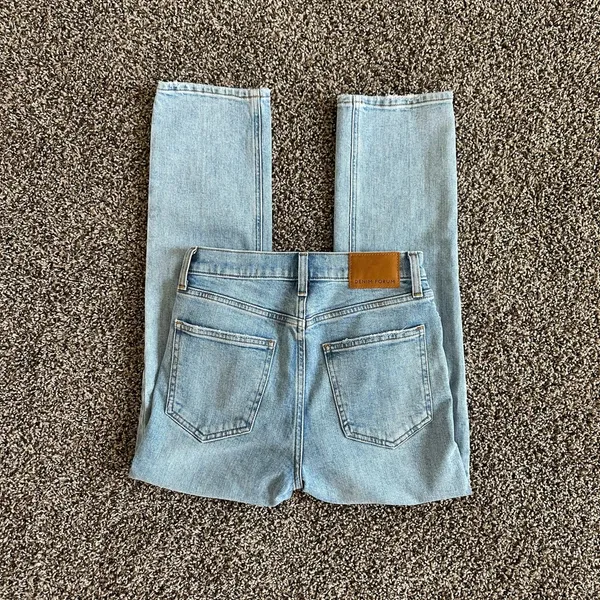 Denim Forum The Arlo Hi-Rise Straight Jean, size 25” - Image 8