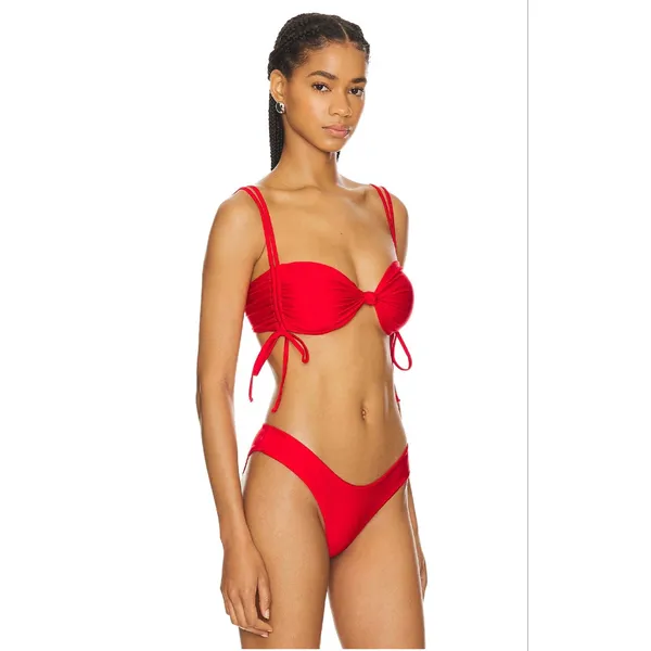 LPA Red Tia Top‎ and matching bottoms size small - Image 2