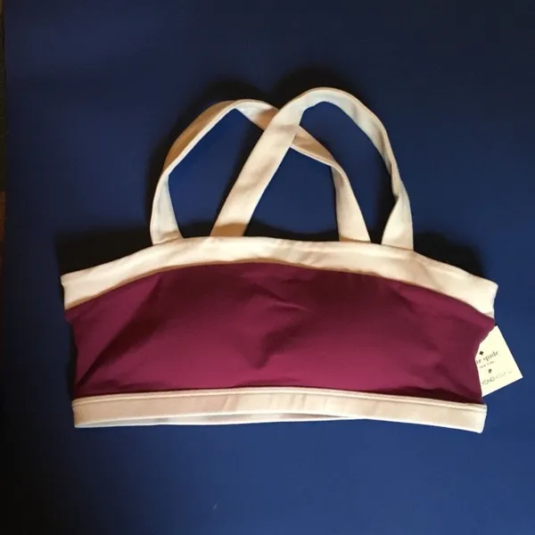 Kate Spade x Beyond Yoga Blocked Frame Sports Bra - Image 6