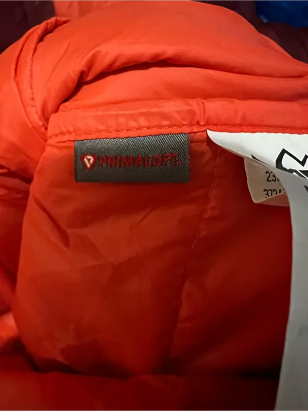 REI Co-Op Flash Insulated Hybrid Lightweight Packable Burgundy Hooded‎ Jacket - Image 12
