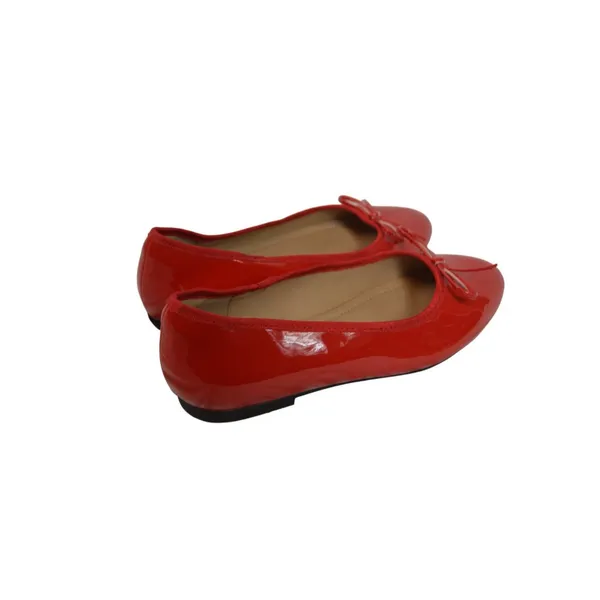 Dream Paris Bow Dual-tone Cap Toe Flats US 8.5 NEW - Image 3