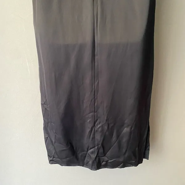 Zara sz S black studded‎ shift midi dress - Image 10