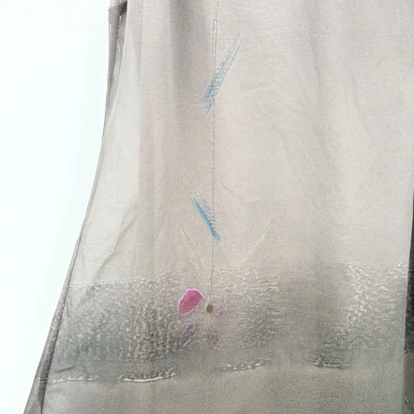 Donna Gray Womens Ombre Moody‎ Floral Grunge 90s Whimsigoth Slip Dress Size 12 - Image 2