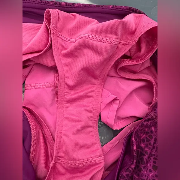 Lululemon Speed Short Pink Paradise‎ Paradise Geo Regal Plum Multi Size 8 - Image 9