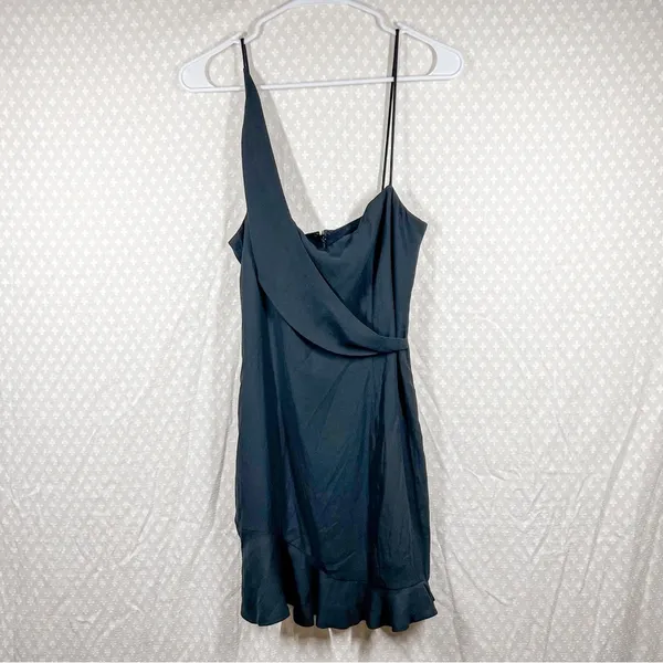 NBD Black Strappy Fox‎ Mini Dress - Image 2