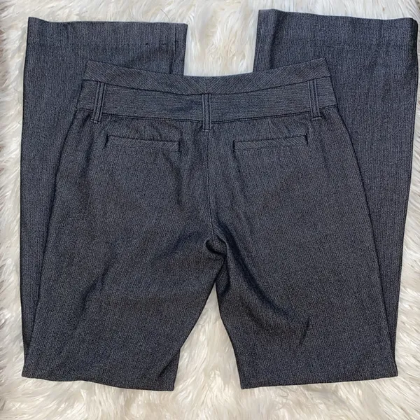 Express Editor Gray and Black Wide Leg Trousers - Image 3