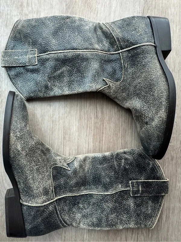 Free People Pepper Pull-On Boots Desert Sz 37 - Image 3