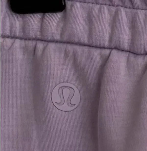 Size 8 Lululemon Solid Dark Lavender Softstreme 4" High-Rise Short - Image 5