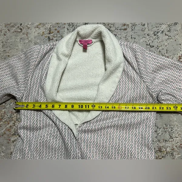 Betsey Johnson Plush Robe size Large - Image 8