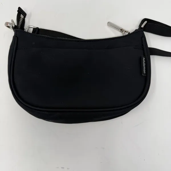 Lululemon City Essentials Shoulder Bag 4L Nylon Black Women O/S Black Mini Bag - Image 3