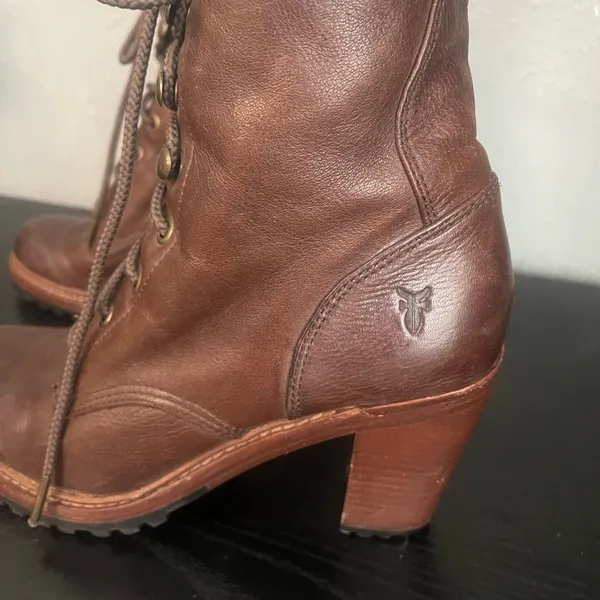 Frye Lucy Lace-Up Boots - Image 12