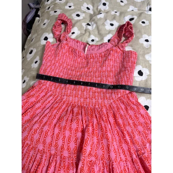 Free people sweet Annie mini pink dress - Image 5