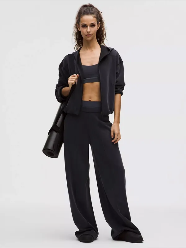 NWT Lululemon Flow Y Bra Nulu - Midnight Haze Mini Black Multi - 8 - Image 3