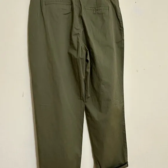 A New Day Womens Pants Stretch High Rise Relaxed Hip and Thighs Green Size 10 - Image 2