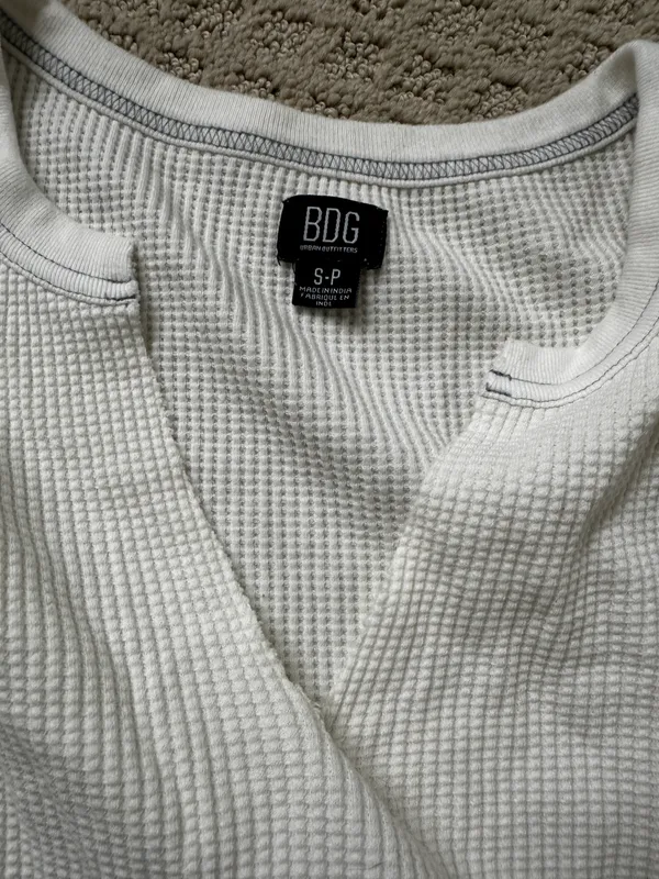 Urban Outfitters waffle top - Image 2