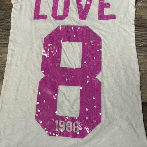 Victoria’s Secret pink bling shirt sleeve shirt - Image 4