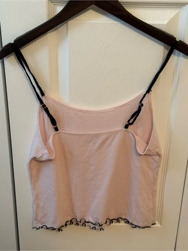SET Aerie Pointelle Balloon Pajama Pants and Pointelle Tank Set - Image 3