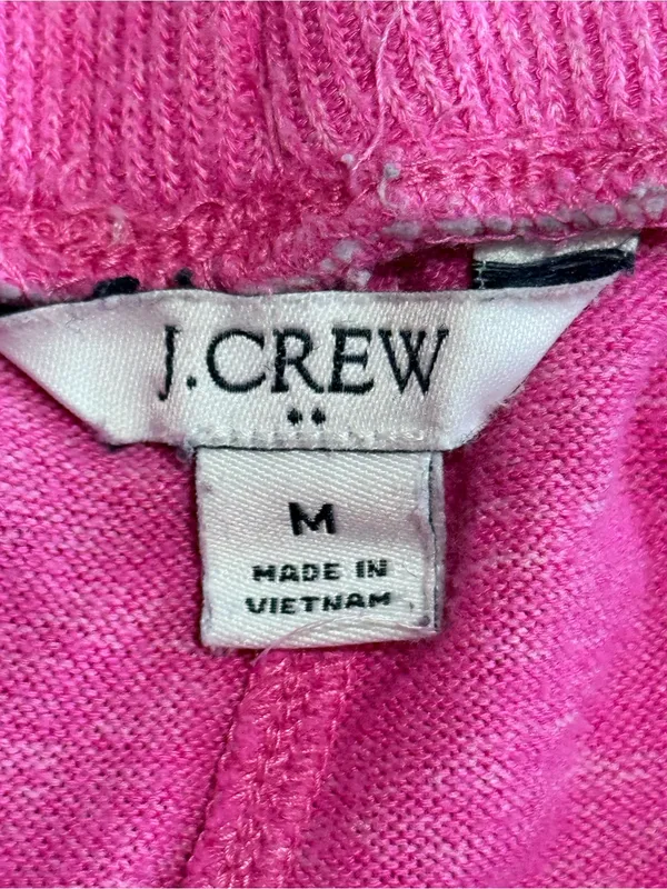 J. Crew Hot Pink Cozy‎ Drawstring Athletic Shorts - Image 4