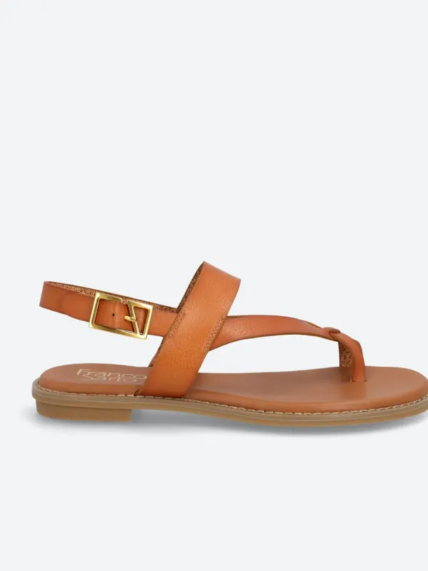 NEW $99 Franco Sarto Gabby Sandal 11 M, COGNAC - Image 3