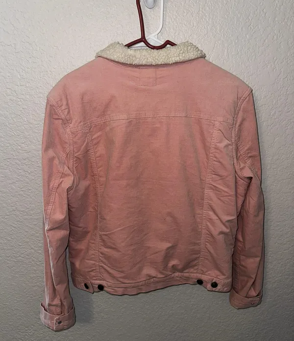 Francesca's Sherpa Lined Corduroy Jacket - Image 3