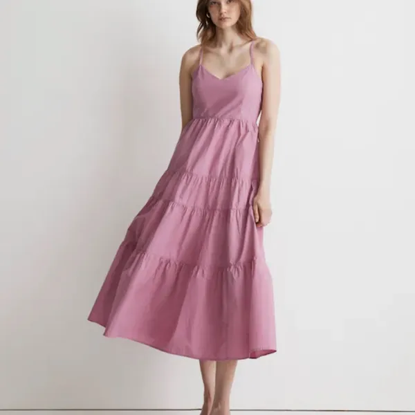Madewell Pink Maxi Dress - Image 2