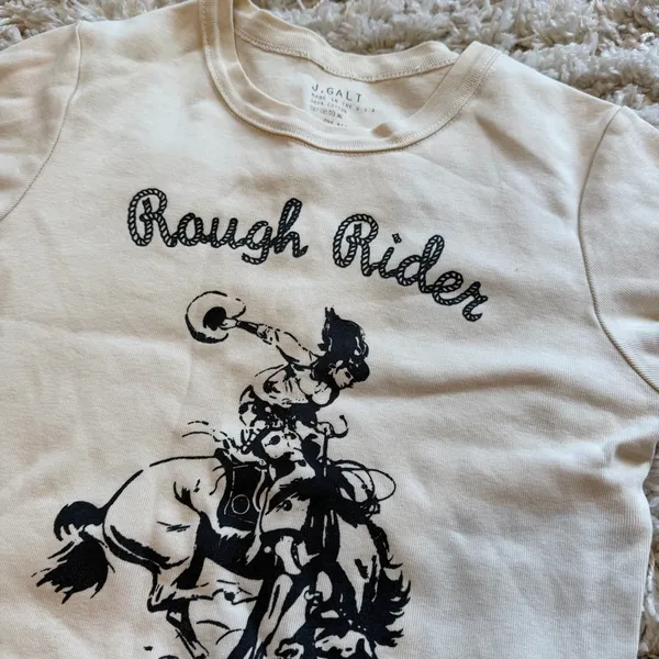 Brandy Melville Rough Rider Tee Shirt - Image 2