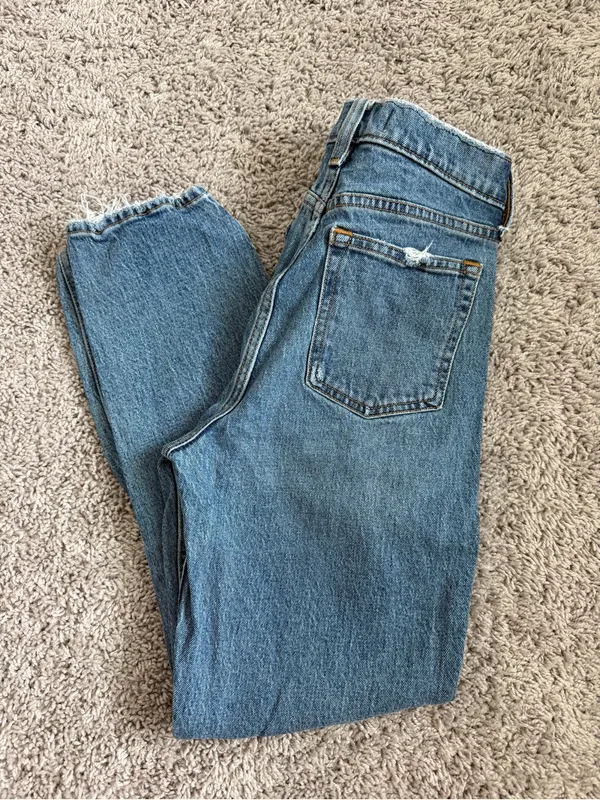 Abercrombie & Fitch The Mom High Rise Denim Jeans - Image 2