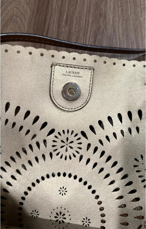 Ralph Lauren Laser Cut Tote Bag - Image 2