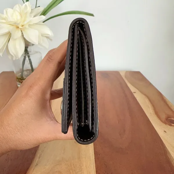 Pre-Owned Gucci Britt GG Canvas Continental Wallet‎ - Image 8