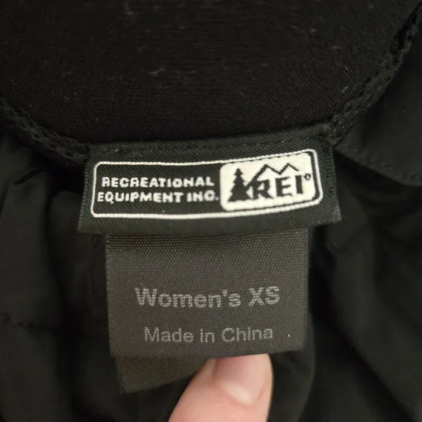 REI Women XS Black Full Side Zip Snow Ski Shell Pants Waterproof Alpine Outdoor - Image 5