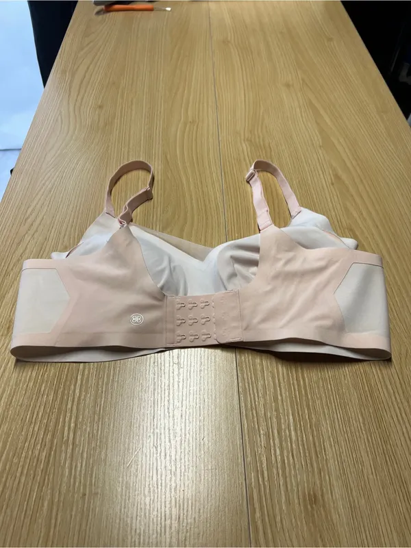 Honeylove CrossOver Wireless Bra Pink Cloud Size L Size L - Image 6