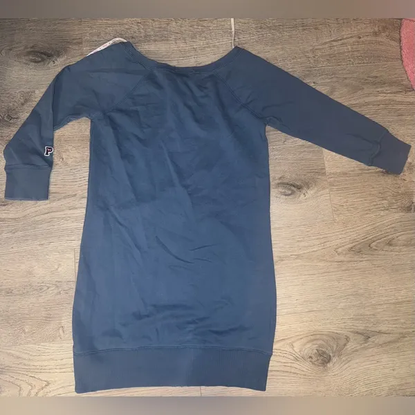 Victoria’s Secret OLD PINK Early 2000’s University of PINK MINI Sweatshirt Dress - Image 9