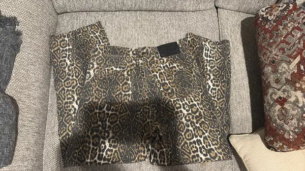 Cheetah jeans Brown Size M - Image 3