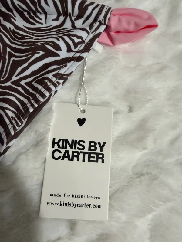 Kins By Carter Safari Barbie 2 Piece Swimsuit Set Size M. - Image 11