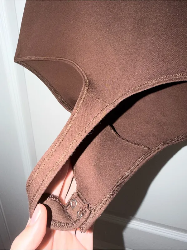 Abercrombie & Fitch Brown soft a&f collection One-Piece Bodysuit - Image 6