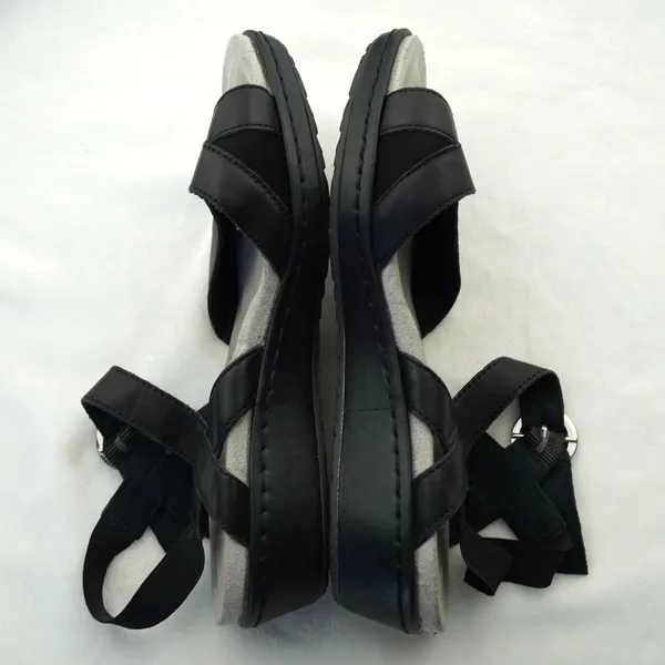 Ariat Black Leather Comfort Sandals Size 8B‎ - Image 5
