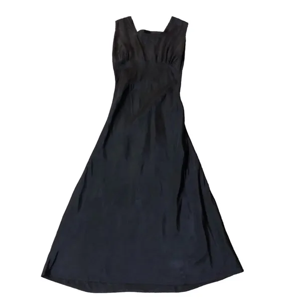 Black Dress Womens 2? Used Black Midi Pullover - Image 6
