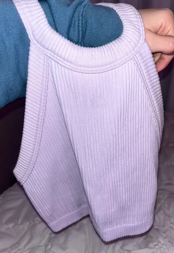Aerie Light Purple Crop Top - Image 2
