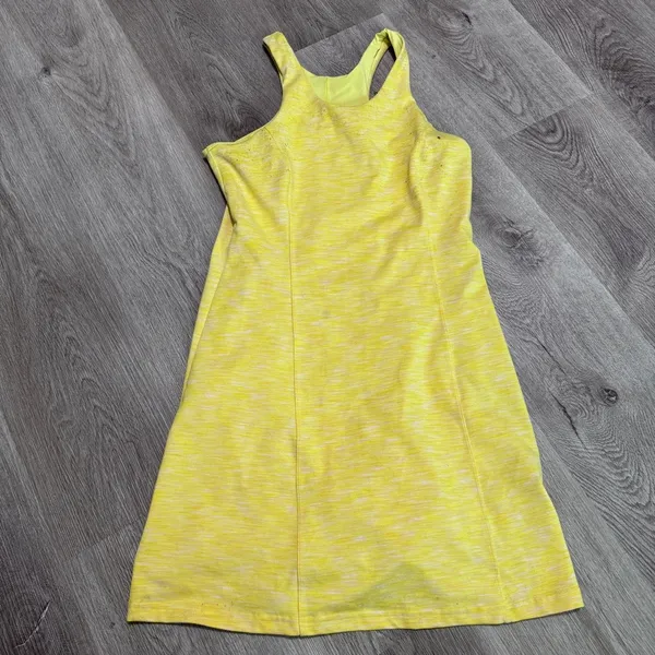 Outdoor Voices Tennis Dress Athletic Flow Circle Spring Fling Yellow Small - Image 2