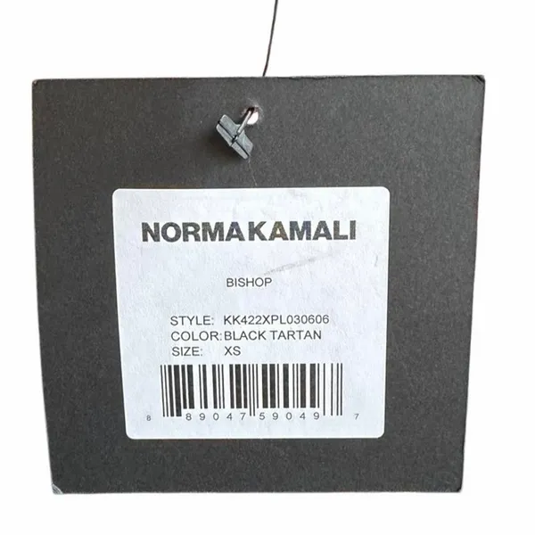 Normal Kamali‎ Tartan Side Drape Cover Up Skirt Size XS KK422XPL030606 Plaid - Image 8