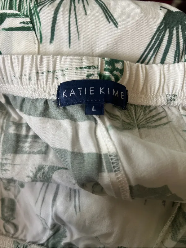 Katie Kime Women’s Marfa Toile pajama pants Large - Image 3