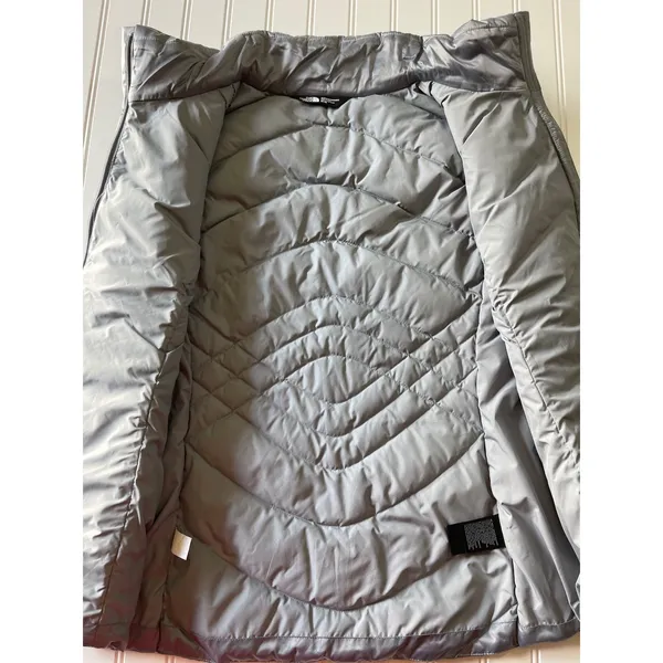 The North Face Womens Aconcagua 550-Fill Down Vest Metallic Silver Grey Medium - Image 5