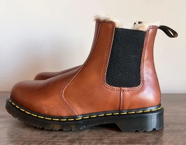 Dr. Martens Leonore Faux Fur Lined Women's Pull On Boot Size 10 SKU#243177 - Image 4