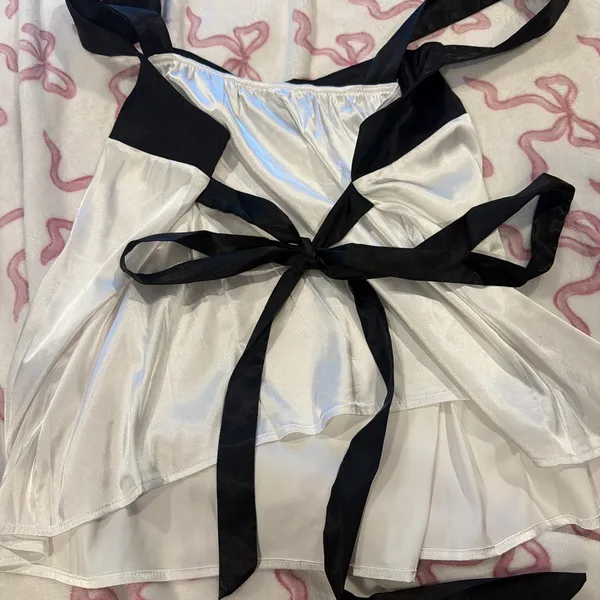 vintage like silk tank White Size 14 - Image 2