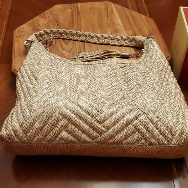 Cole Haan Snakeskin Satchel - Image 3