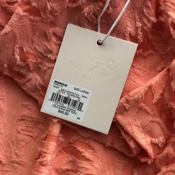 LC Lauren Conrad one shoulder blouse top, size large - Image 6