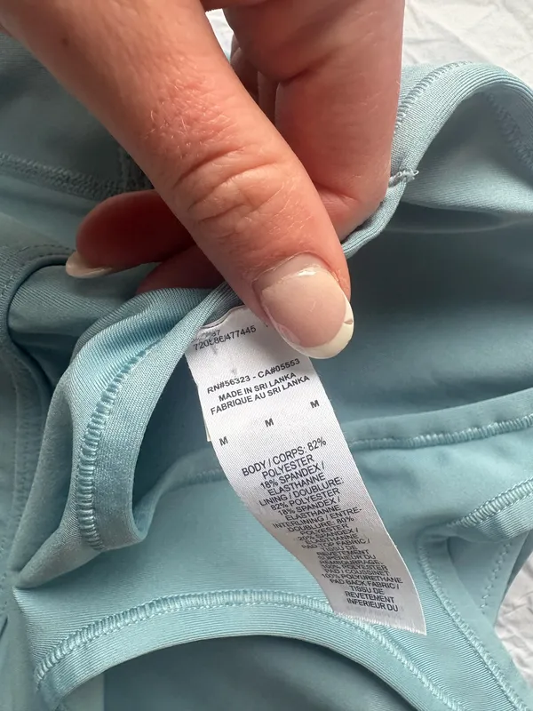 Nike Sports Bra teal - Image 3
